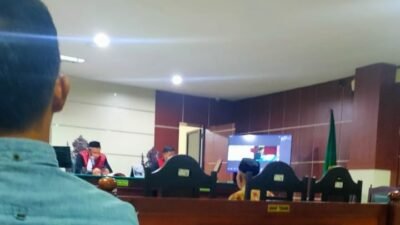 Kampanyekan Caleg PDIP, Kades Lakawali diadili di Pengadilan